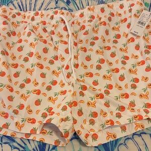 PacSun Peach Swim Trunks NWT